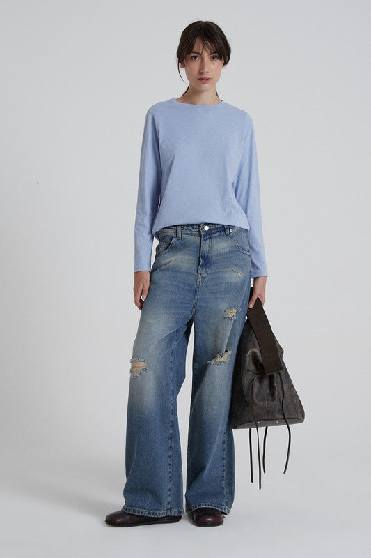 Ultra Loose Straight Segin