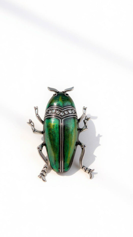 Broche Escarabajo