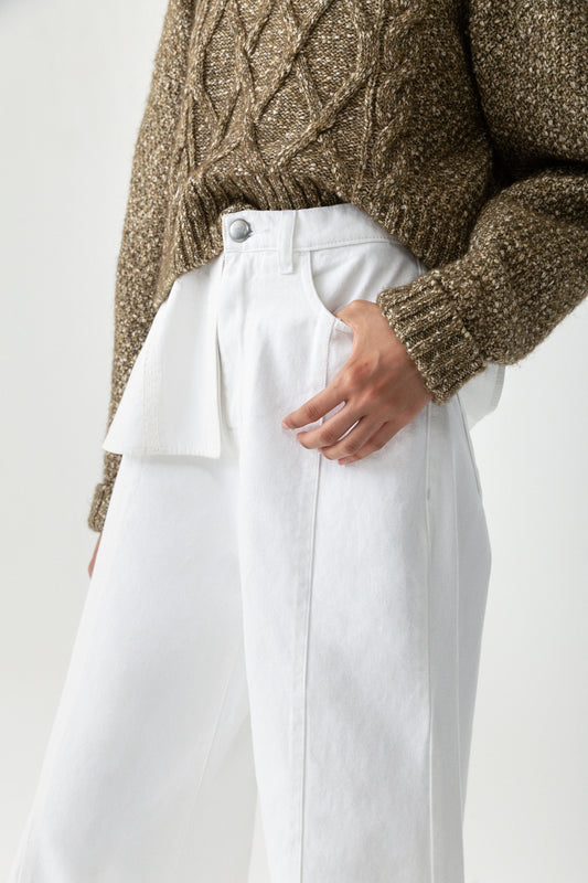 Seventies Brooks Offwhite