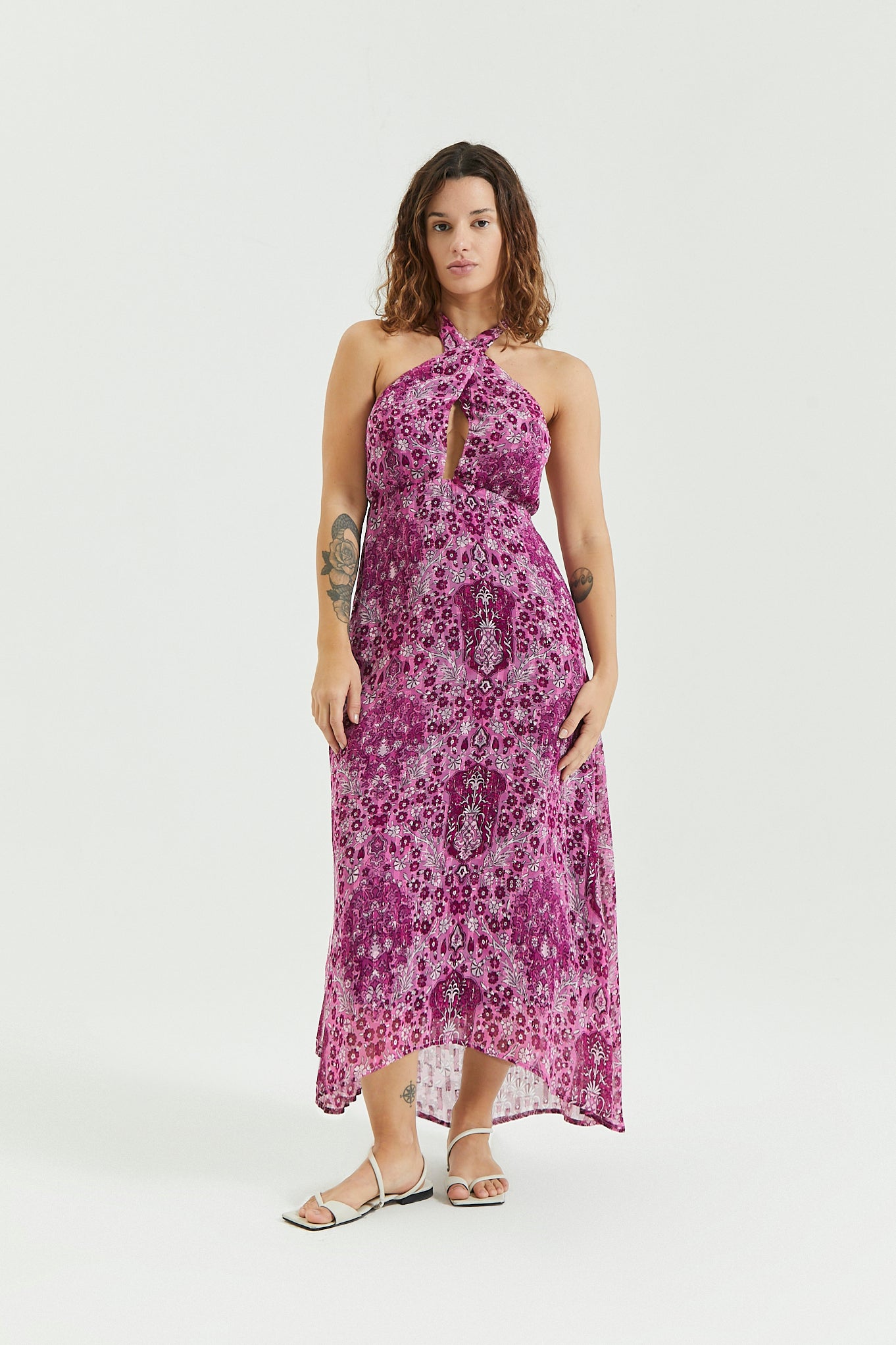 Vestido Corto Romaine