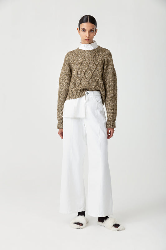 Seventies Brooks Offwhite