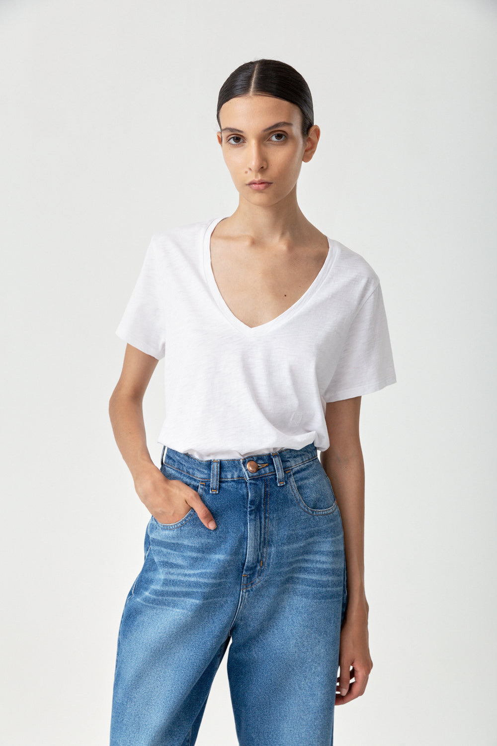 Remera V Chips