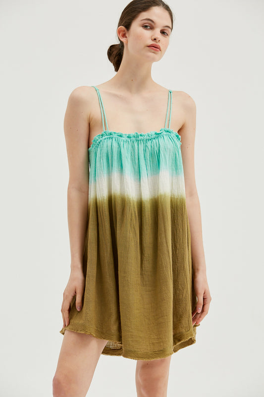 Vestido Corto Olas