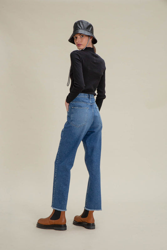 Straight Crop Waterhouse Azul